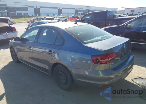 2016 Volkswagen Jetta 1.4T S из США, поврежденный, VIN 3VW267AJXGM408033